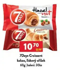 Qanto 7Days Croissant kakao, lískový oříšek nabídka