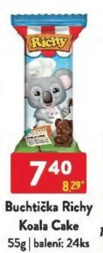 Qanto Buchtička Richy Koala Cake nabídka