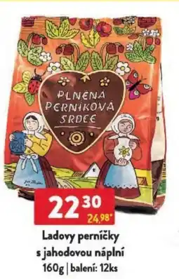 Qanto Ladovy perníčky s jahodovou náplní nabídka