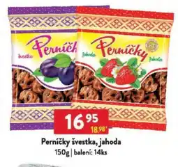Qanto Perníčky švestka, jahoda nabídka
