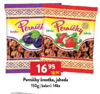 Qanto Perníčky švestka, jahoda nabídka