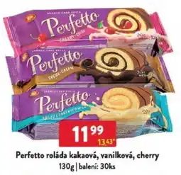 Qanto Perfetto roláda kakaová, vanilková, cherry nabídka