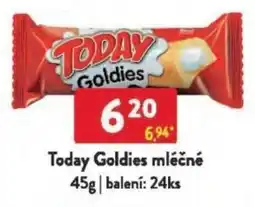 Qanto Today Goldies mléčné nabídka