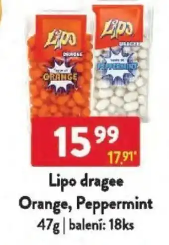 Qanto Lipo dragee Orange, Peppermint nabídka