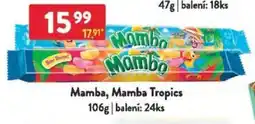 Qanto Mamba, Mamba Tropics nabídka