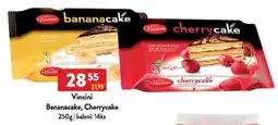 Qanto Vincini Bananacake, Cherrycake nabídka