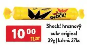 Qanto Shock! hroznový cukr original nabídka