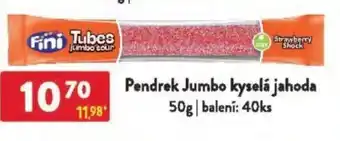 Qanto Pendrek Jumbo kyselá jahoda nabídka