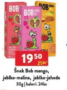 Qanto Šnek Bob mango, jablko-malina, jablko-jahoda nabídka