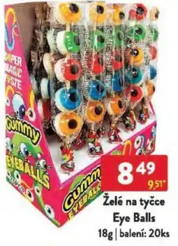 Qanto Želé na tyčce Eye Balls nabídka