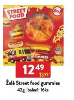 Qanto Želé Street food gummies nabídka