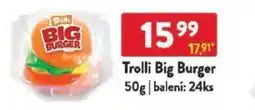 Qanto Trolli Big Burger nabídka