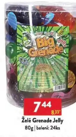 Qanto Želé Grenade Jelly nabídka