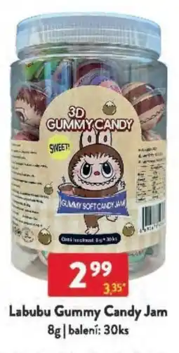 Qanto Labubu Gummy Candy Jam nabídka