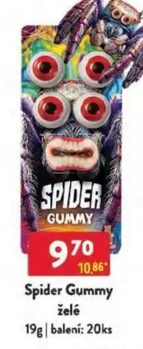 Qanto Spider Gummy želé nabídka