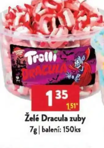 Qanto Želé Dracula zuby nabídka