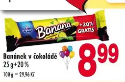 Qanto Banánek v čokoládě nabídka