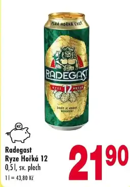 Qanto Radegast Ryze Hořká 12 nabídka