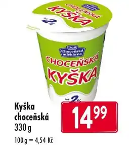 Qanto Kyška choceňská nabídka