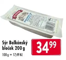 Qanto Sýr Balkánský bloček nabídka