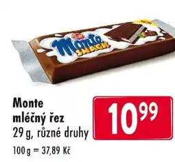 Qanto Monte mléčný řez nabídka