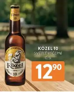 Qanto Kozel 10 světlé výčepní nabídka