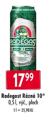 Qanto Radegast Rázná 10° nabídka