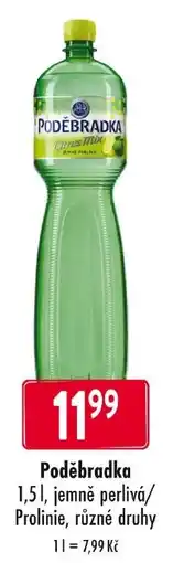 Qanto Poděbradka, jemně perlivá/ Prolinie nabídka