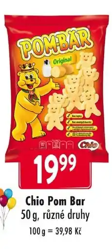 Qanto Chio Pom Bar nabídka