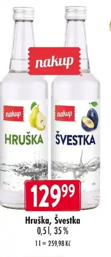 Qanto Hruška, Švestka 35% nabídka
