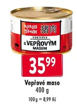 Qanto Vepřové maso nabídka