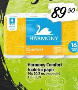 COOP TIP Harmony Comfort toaletní papír nabídka