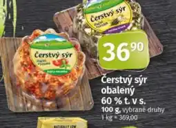 COOP TIP Čerstvý sýr obalený 60% t. v s. nabídka