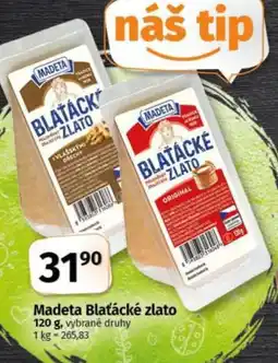 COOP TIP Madeta Blaťácké zlato nabídka