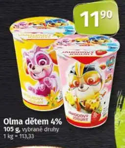 COOP TIP Olma dětem 4% nabídka