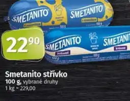 COOP TIP Smetanito střívko nabídka