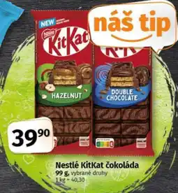 COOP TIP Nestlé KitKat čokoláda nabídka