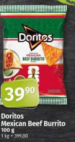 COOP TIP Doritos Mexican Beef Burrito nabídka