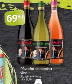 COOP TIP Původní sklepmistr víno nabídka
