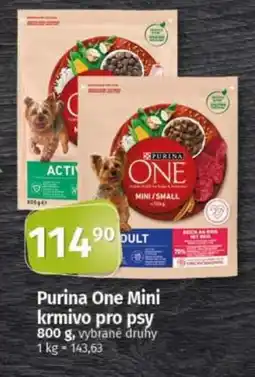 COOP TIP Purina One Mini krmivo pro psy nabídka