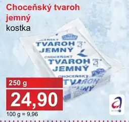 PLUS JIP Choceňský tvaroh jemný kostka nabídka
