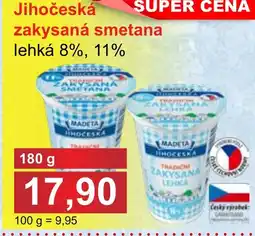 PLUS JIP Madeta Jihočeská zakysaná smetana nabídka