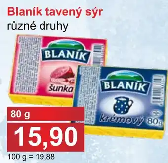 PLUS JIP Blaník tavený sýr nabídka