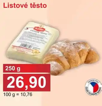 PLUS JIP Listové těsto nabídka