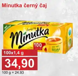 PLUS JIP Minutka černý čaj nabídka