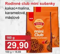 PLUS JIP Rodinné club mini sušenky nabídka