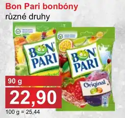 PLUS JIP Bon Pari bonbóny nabídka
