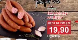 PLUS JIP Gril klobásy od Mistra nabídka