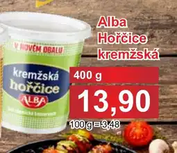 PLUS JIP Alba Hořčice kremžská nabídka