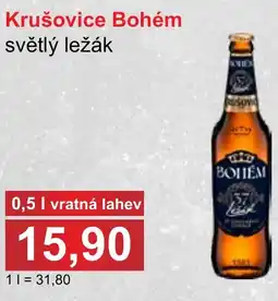 PLUS JIP Krušovice Bohém nabídka